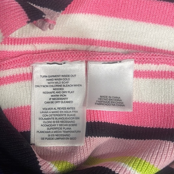 Rachel Roy Multi-Color Striped Sweater Tank - Picture 7 of 7